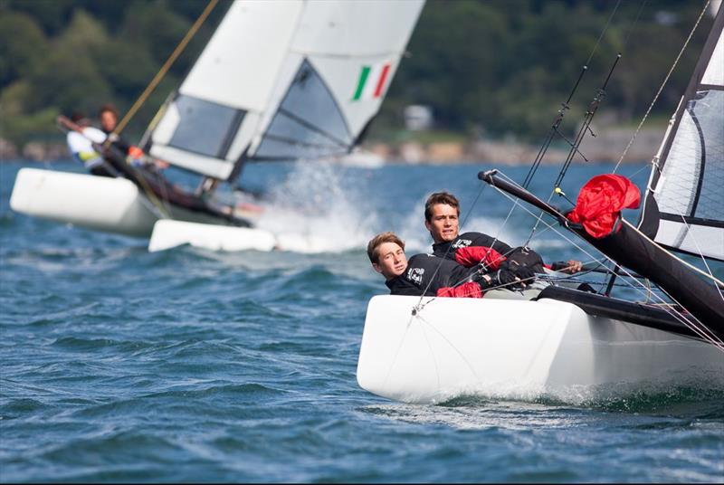 EUROSAF Youth CHampionships 2015 day 3 at Brest photo copyright Christian Chardon / Eurosaf Youth taken at  and featuring the SL16 class