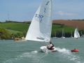 Jayne Morris during race 4 of the Salcombe Yacht Club Sailing Club Series - photo &copy; Peter Sturgess 