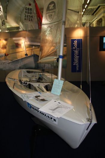 The Solo stand at the 2012 RYA Dinghy Show