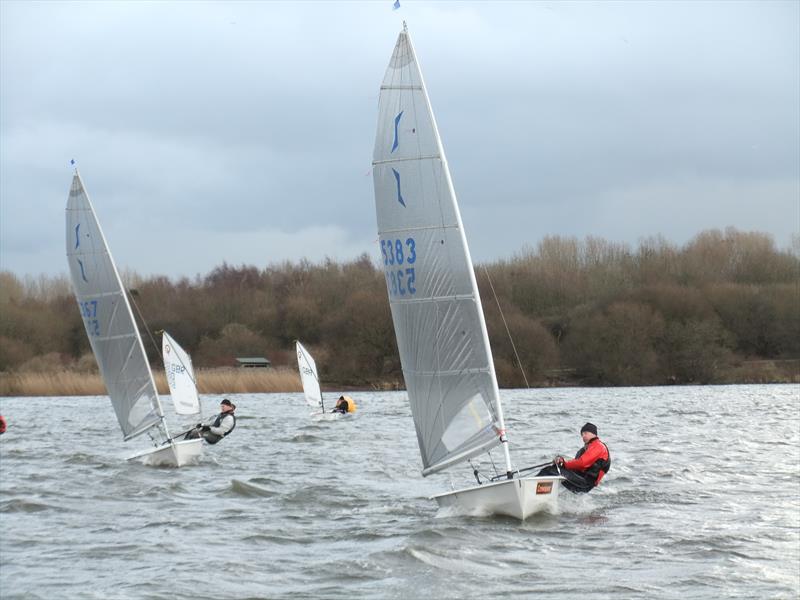 Day 6 of the Crewsaver Tipsy Icicle at Leigh & Lowton photo copyright Paul Allen taken at Leigh & Lowton Sailing Club and featuring the Solo class