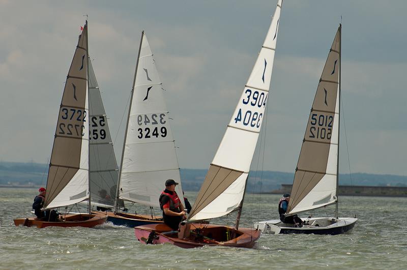 23 boats contest the Mighty Oak Solo Trophy at Leigh-on-Sea photo copyright Graeme Sweeney / www.marineimages.co.uk taken at Leigh-on-Sea Sailing Club and featuring the Solo class