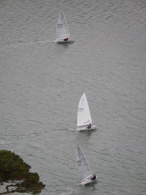 Salcombe YC Winter Series race 1 photo copyright Malcolm Mackley taken at Salcombe Yacht Club and featuring the Solo class