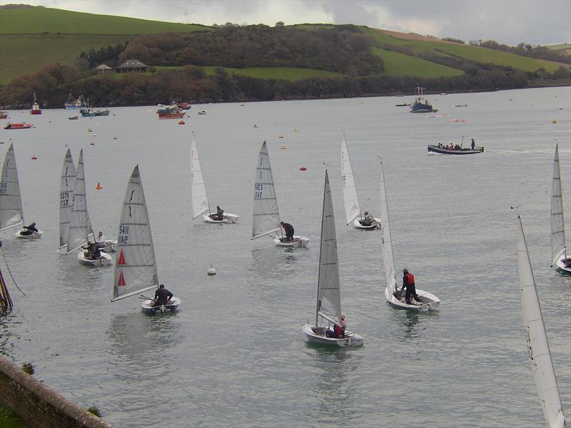 Salcombe YC Winter Series race 2 photo copyright Margaret Mackley taken at Salcombe Yacht Club and featuring the Solo class