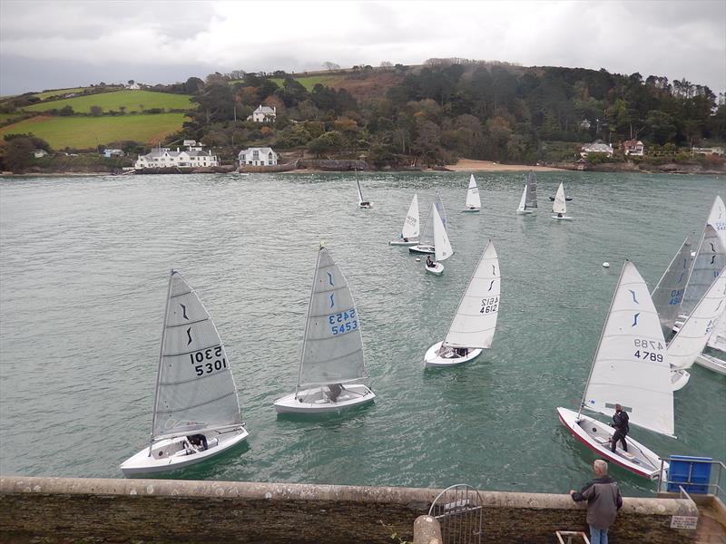 Salcombe YC Winter Series race 2 photo copyright Margaret Mackley taken at Salcombe Yacht Club and featuring the Solo class