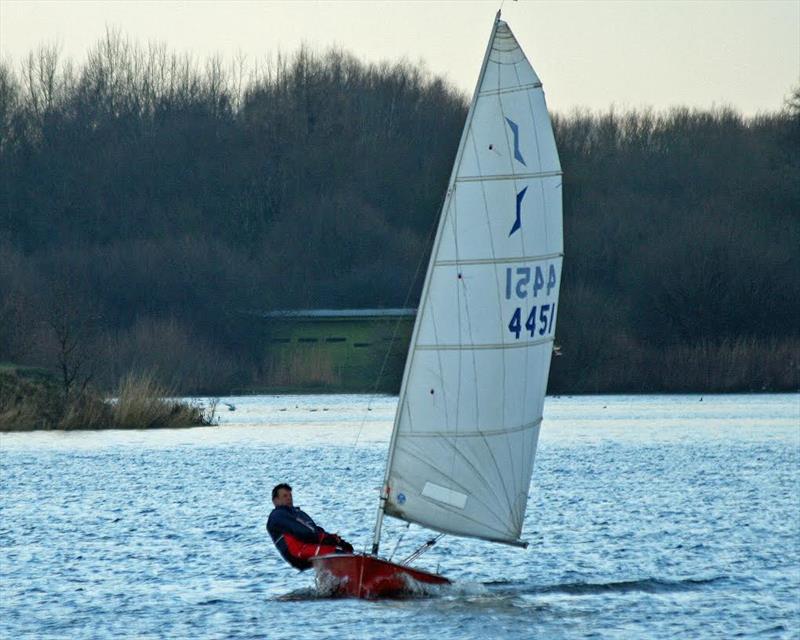 Crewsaver Tipsy Icicle Series week 3 at Leigh & Lowton photo copyright Gerard Vander Hoek taken at Leigh & Lowton Sailing Club and featuring the Solo class