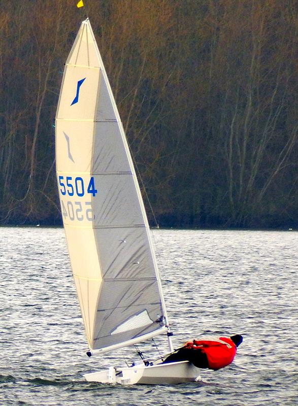 Stuart Hydon during the Solo Spring Championship at Draycote photo copyright Will Loy taken at Draycote Water Sailing Club and featuring the Solo class