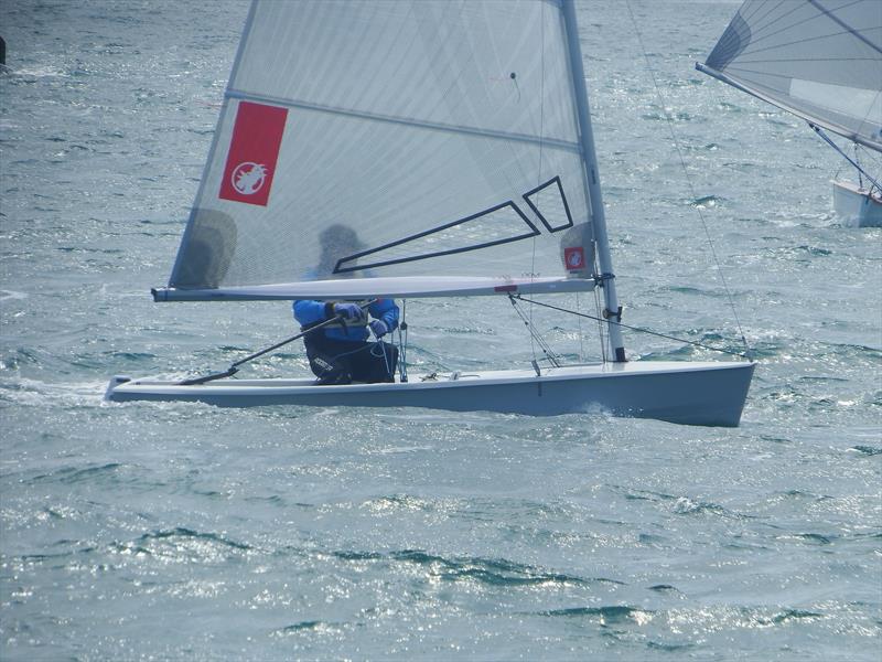 Martin Frary, winner of the Solo Southern Area Championship photo copyright Will Loy taken at Bough Beech Sailing Club and featuring the Solo class