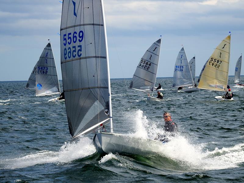 Nick Rawlings on day 4 of the Selden Solo Nationals at North Berwick photo copyright Will Loy taken at  and featuring the Solo class