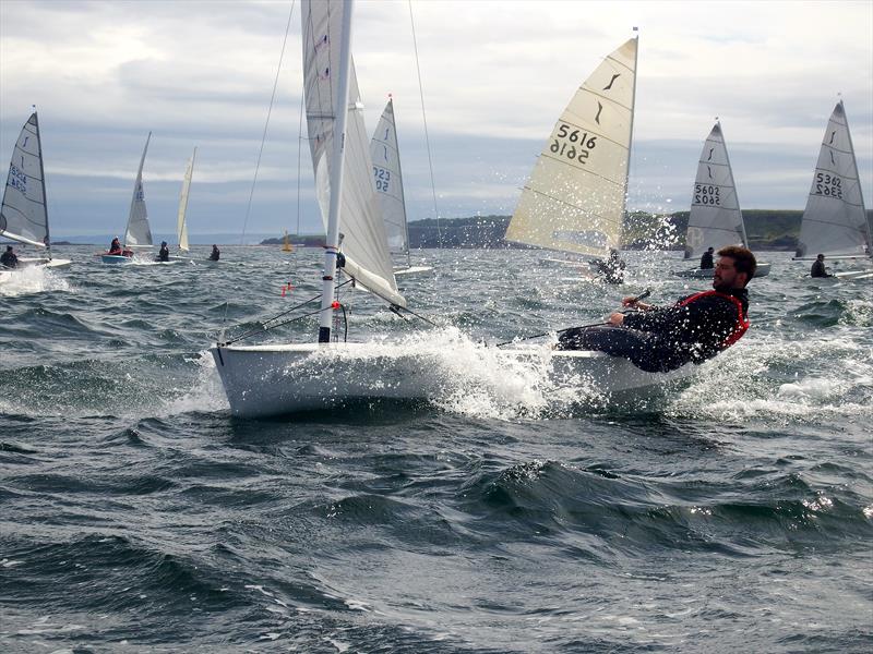 Great conditions on day 5 of the Selden Solo Nationals at North Berwick photo copyright Will Loy taken at  and featuring the Solo class