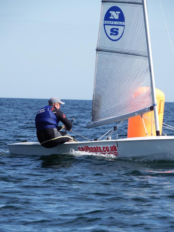 Charlie Cumbley wins the Selden Solo Nationals at North Berwick photo copyright Will Loy taken at East Lothian Yacht Club and featuring the Solo class