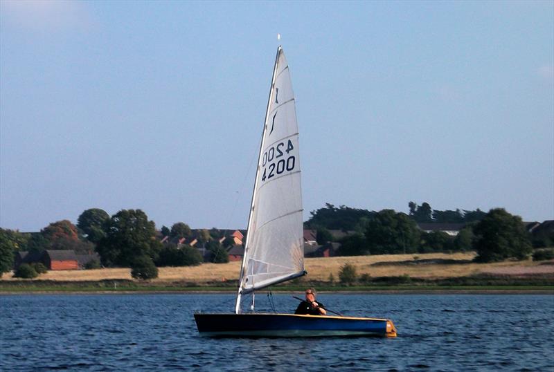 Ian Capener wins the Solo Open at Bartley photo copyright Simon Hardiman taken at Bartley Sailing Club and featuring the Solo class