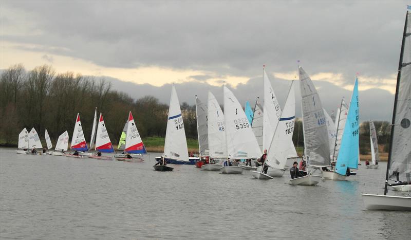 Week 4 of the Tipsy Icicle series at Leigh & Lowton photo copyright Gerard Van Den Hoek taken at Leigh & Lowton Sailing Club and featuring the Solo class