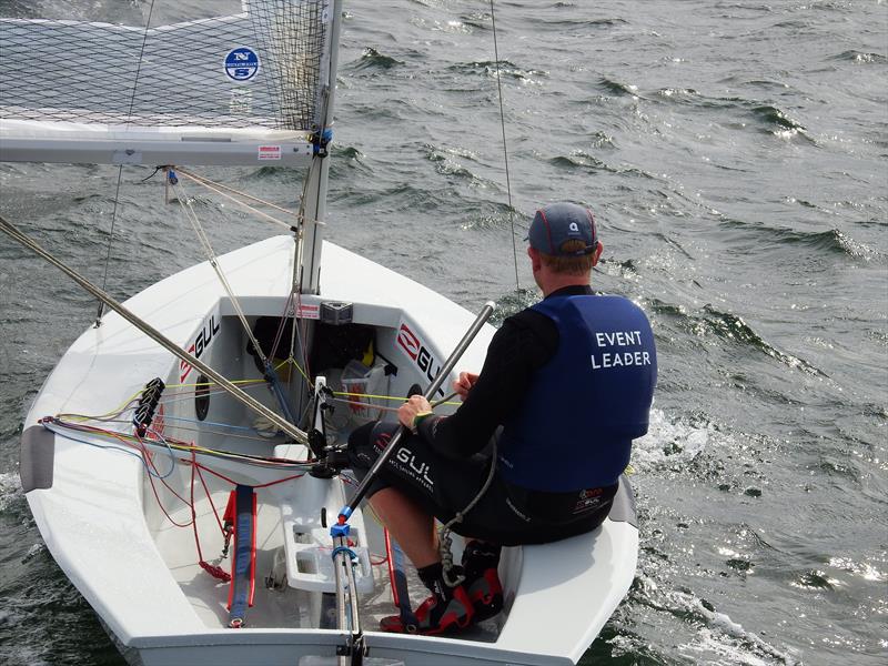 Charlie Cumbley: 2013, 2014 & 2015 Solo National Champion photo copyright Will Loy taken at East Lothian Yacht Club and featuring the Solo class