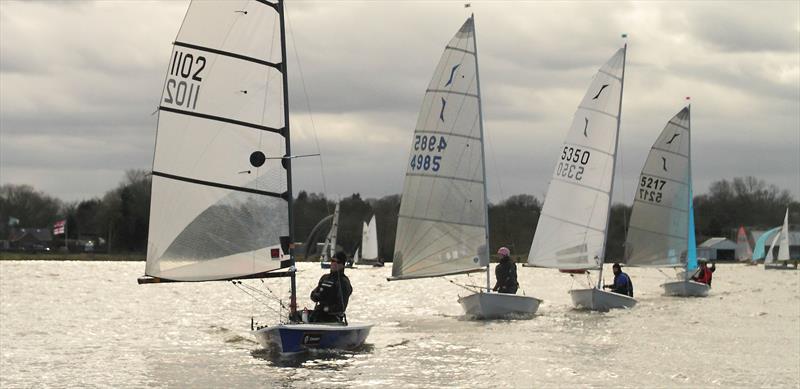 Tipsy Icicle Series at Leigh & Lowton Week 10 photo copyright Gerard van Den Hoek taken at Leigh & Lowton Sailing Club and featuring the Solo class