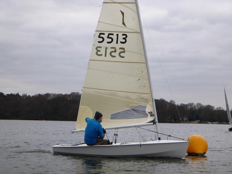 Solos and Comets at Frensham Pond photo copyright Clive Eplett taken at Frensham Pond Sailing Club and featuring the Solo class