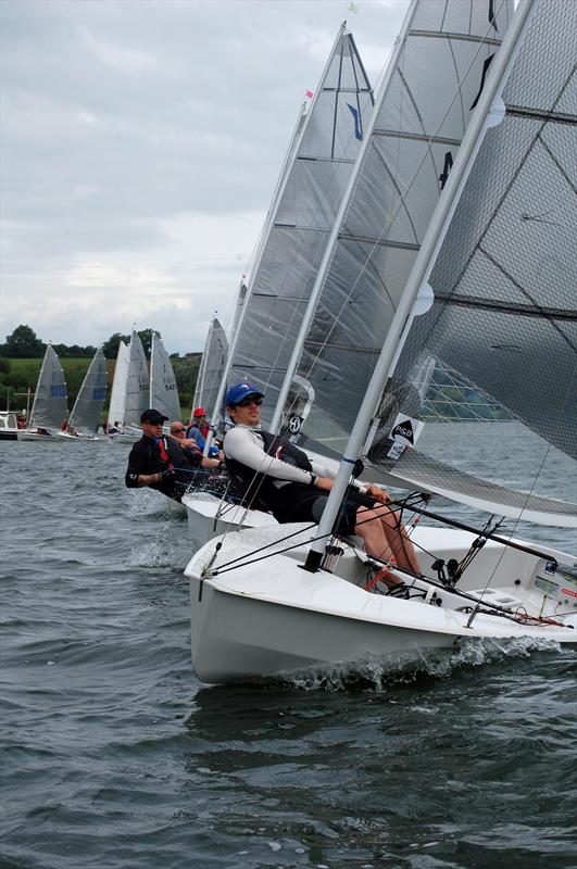 Rooster Solo Midlands Open at Northampton photo copyright Sue Warne taken at Northampton Sailing Club and featuring the Solo class