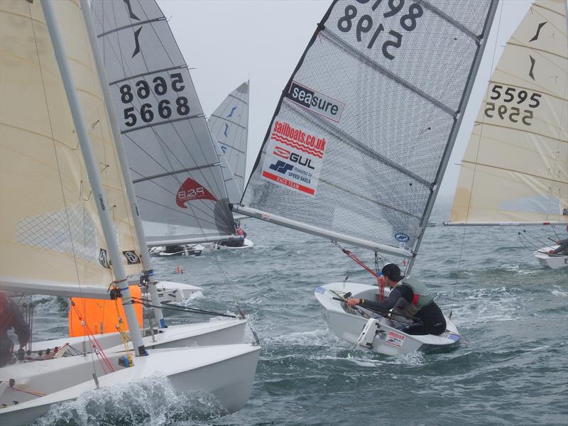 Craig Williamson on day 2 of the Nigel Pusinelli Trophy photo copyright Will Loy taken at Weymouth & Portland Sailing Academy and featuring the Solo class