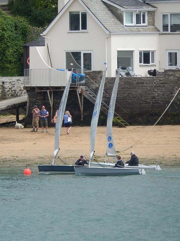 Salcombe Summer Series day 3 photo copyright Margaret Mackley taken at Salcombe Yacht Club and featuring the Solo class