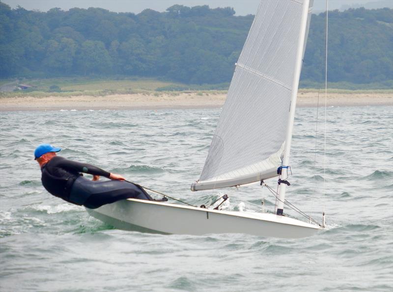 Ollie Davenport (2nd junior and 7th overall after 6 races) on day 5 of the Superspars National Solo UK Championship photo copyright Will Loy taken at Plas Heli Welsh National Sailing Academy and featuring the Solo class