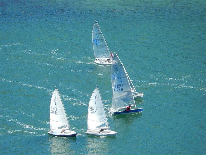 Salcombe Summer Series day 7 photo copyright Margaret Mackley taken at Salcombe Yacht Club and featuring the Solo class