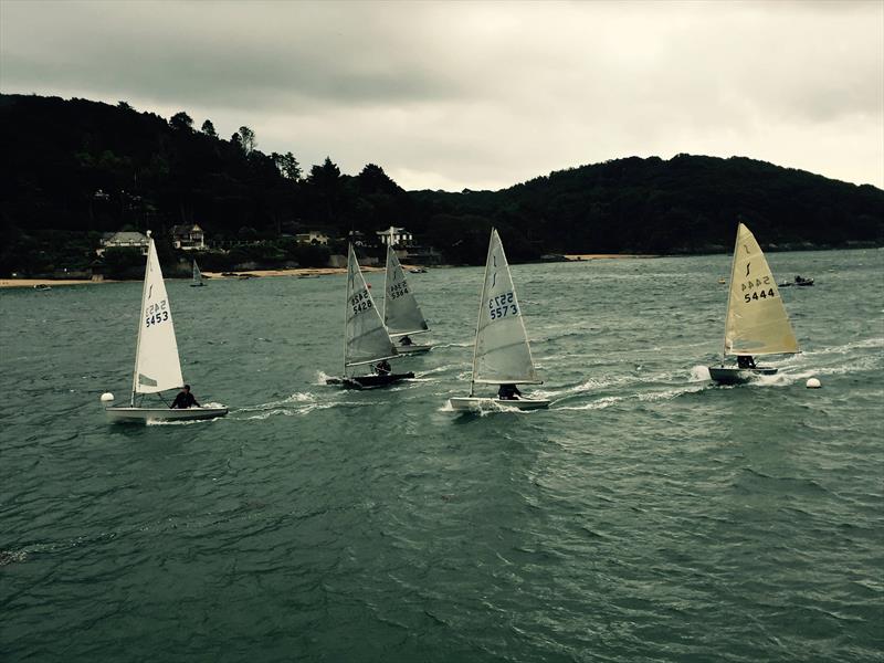 Salcombe Yacht Club Autumn Series Race 4 photo copyright Andrew Squire taken at Salcombe Yacht Club and featuring the Solo class