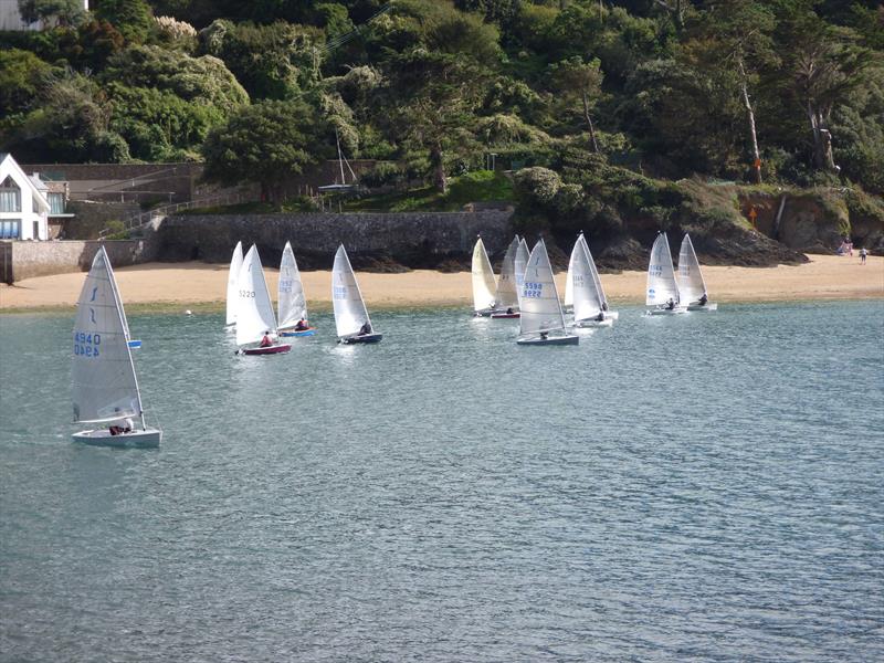 Salcombe YC Autumn Series Race 5 photo copyright Jon Lewis taken at Salcombe Yacht Club and featuring the Solo class