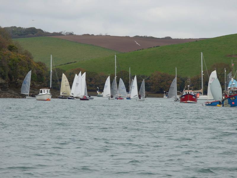 Salcombe Yacht Club Winter Series Race 1 photo copyright Jon Lewis taken at Salcombe Yacht Club and featuring the Solo class