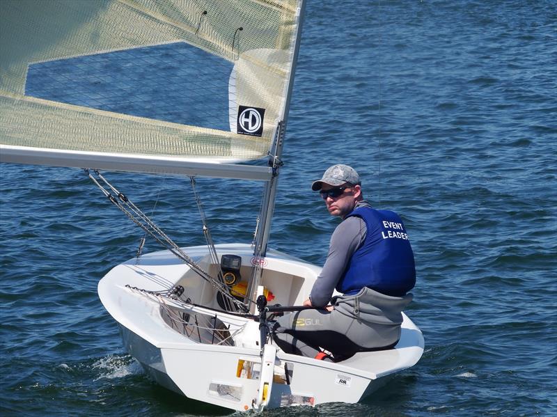 Andy Davis, current Super Series champion, set for the Noble Marine Winter Championship photo copyright Will Loy taken at Draycote Water Sailing Club and featuring the Solo class