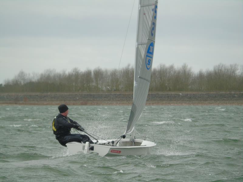 Charlie Cumbley wins the Noble Marine Solo Winter Championship at Draycote Water - photo © Will Loy