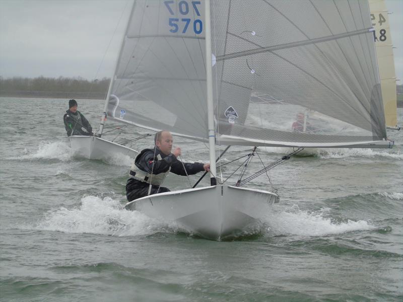 Action from the Noble Marine Solo Winter Championship at Draycote Water photo copyright Will Loy taken at Draycote Water Sailing Club and featuring the Solo class