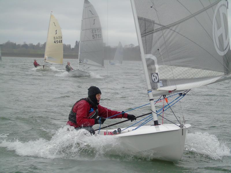 Fresh winds make for great racing during the Noble Marine Solo Winter Championship at Draycote Water photo copyright Will Loy taken at Draycote Water Sailing Club and featuring the Solo class