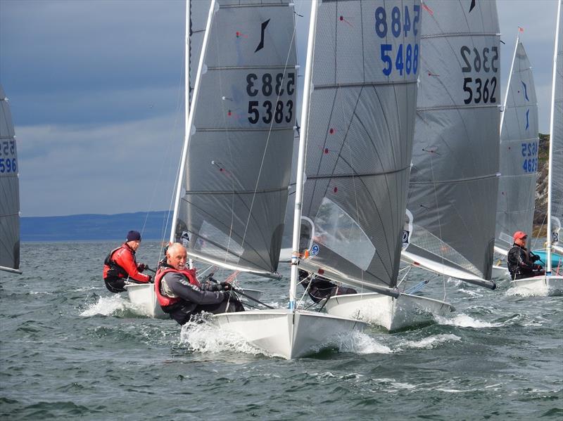 Nationals action from North Berwick 2015 photo copyright Will Loy taken at East Lothian Yacht Club and featuring the Solo class