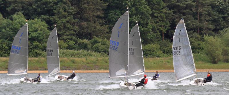 Solo Midlands Area Open at Northampton photo copyright Chris Bowen taken at Northampton Sailing Club and featuring the Solo class