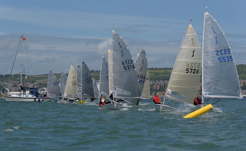 Race 1 start during the Portchester Solo Open - photo © Chris Raymont