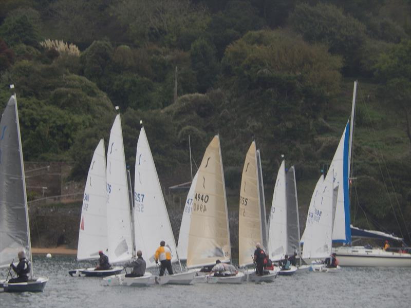 Salcombe Yacht Club Autumn Series Race 7 photo copyright Malcolm Mackley taken at Salcombe Yacht Club and featuring the Solo class