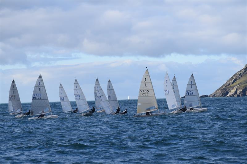 Solo Western Championship at Salcombe photo copyright Alan Walker taken at Salcombe Yacht Club and featuring the Solo class