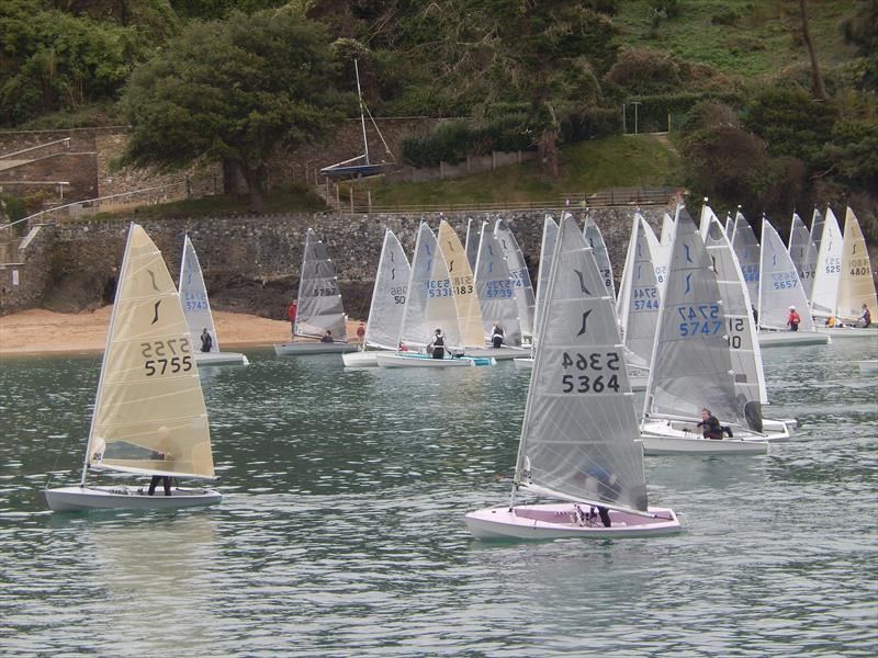 Solo Western Championship at Salcombe photo copyright Margaret Mackley taken at Salcombe Yacht Club and featuring the Solo class