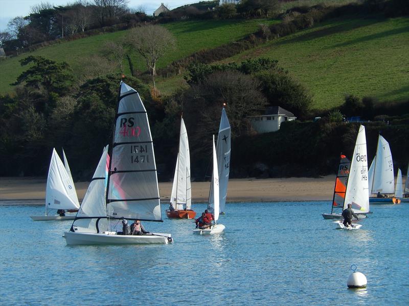 Salcombe Yacht Club Winter Series Race 2 photo copyright Margaret Mackley taken at Salcombe Yacht Club and featuring the Solo class
