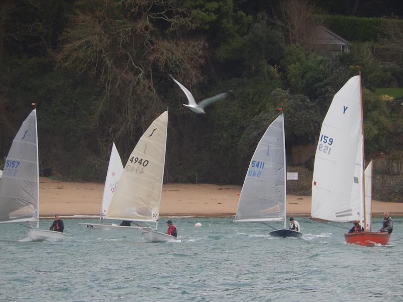 South West Water Pursuit Race in Salcombe photo copyright Malcolm Mackley taken at Salcombe Yacht Club and featuring the Solo class