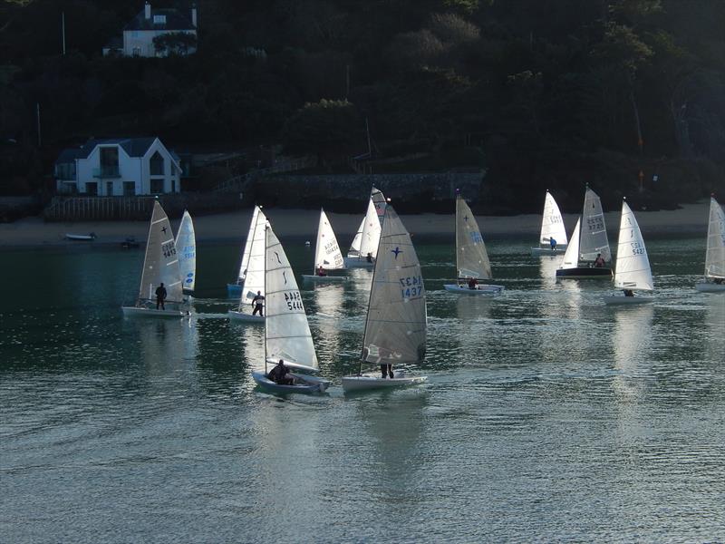 Salcombe Yacht Club Festive Series Race 1 photo copyright Margaret Mackley taken at Salcombe Yacht Club and featuring the Solo class
