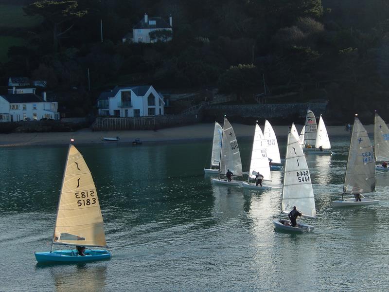 Salcombe Yacht Club Festive Series Race 1 photo copyright Margaret Mackley taken at Salcombe Yacht Club and featuring the Solo class
