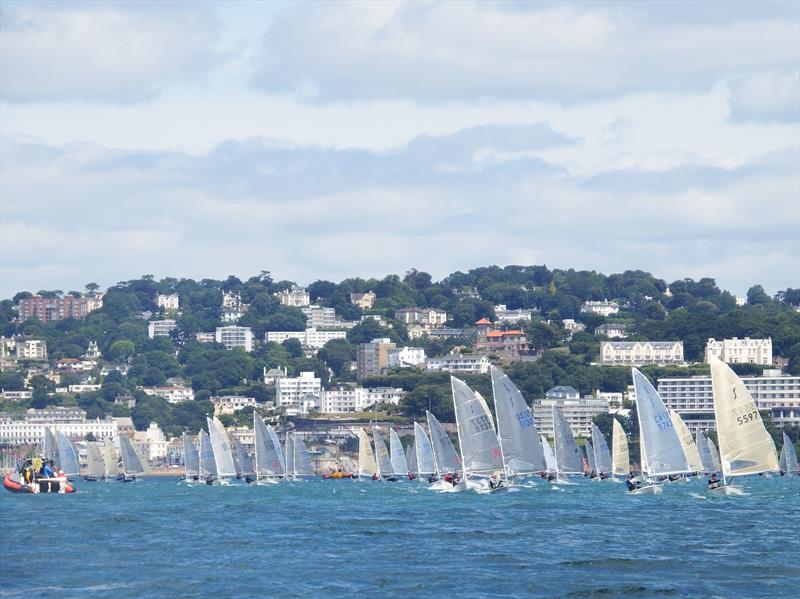 90 entries at the 2017 Solo Nationals, over 100 expected in 2018 photo copyright Will Loy taken at Royal Torbay Yacht Club and featuring the Solo class