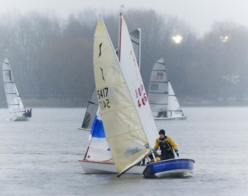 Leigh & Lowton Tipsy Icicle Series Week 3 photo copyright Gerard Van den Hoek taken at Leigh & Lowton Sailing Club and featuring the Solo class