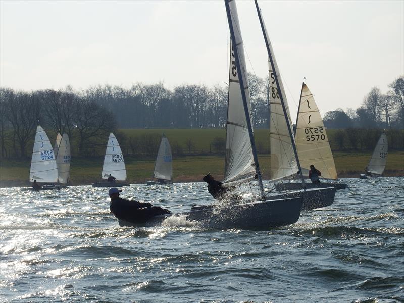 Breezy conditions for the Noble Marine Solo Winter Championship - photo © Will Loy