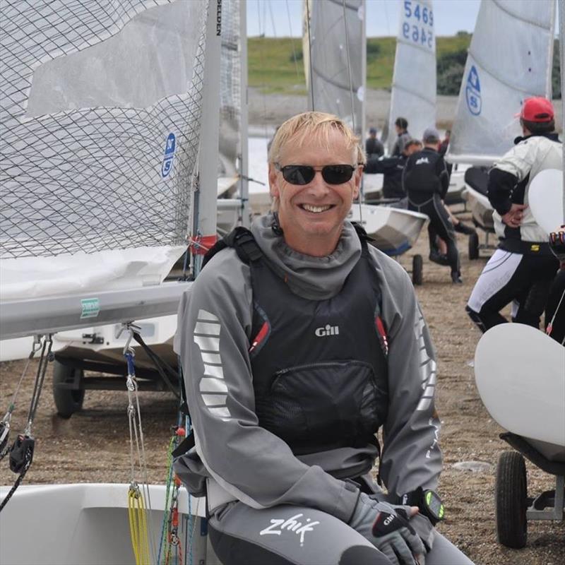 Vice President Doug Latta photo copyright Will Loy taken at RYA Dinghy Show and featuring the Solo class