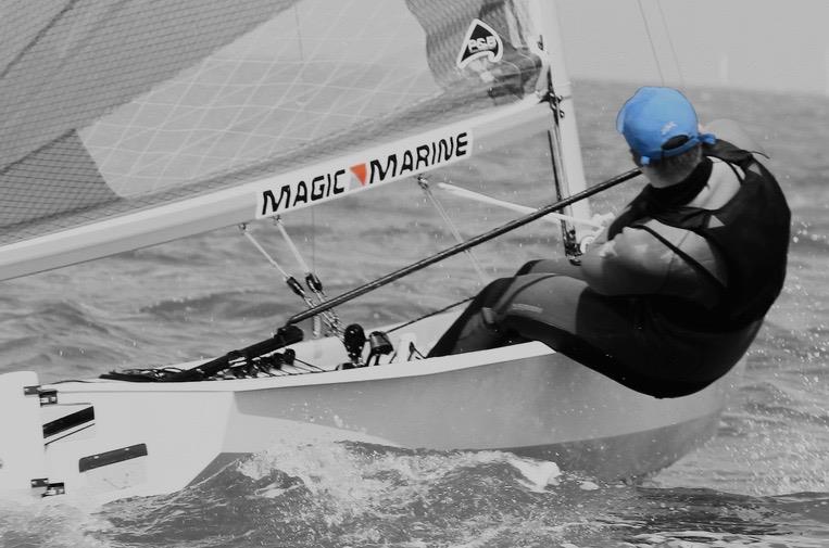 Magic Marine are the National Solo class title sponsor photo copyright Will Loy taken at Royal Torbay Yacht Club and featuring the Solo class