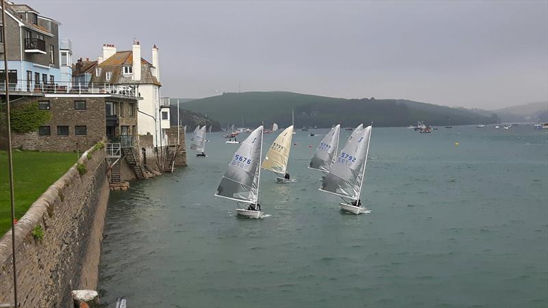 Salcombe Yacht Club Spring Series race 5 photo copyright Alan Walker taken at Salcombe Yacht Club and featuring the Solo class