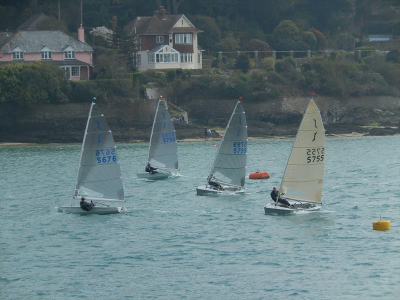 Salcombe Yacht Club Spring Series race 5 photo copyright Margaret Mackley taken at Salcombe Yacht Club and featuring the Solo class