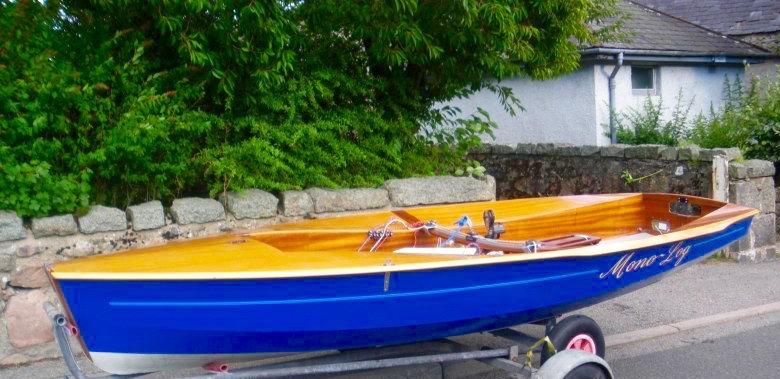 Monolog looking resplendent in blue photo copyright NSCA taken at  and featuring the Solo class