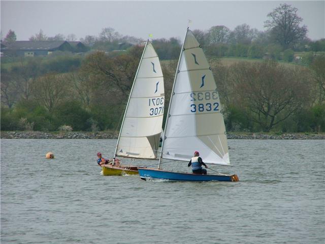 Solos at Banbury photo copyright George Scott taken at Banbury Sailing Club and featuring the Solo class